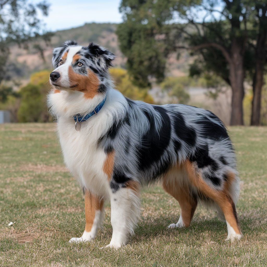 Australian Shepherd dog
