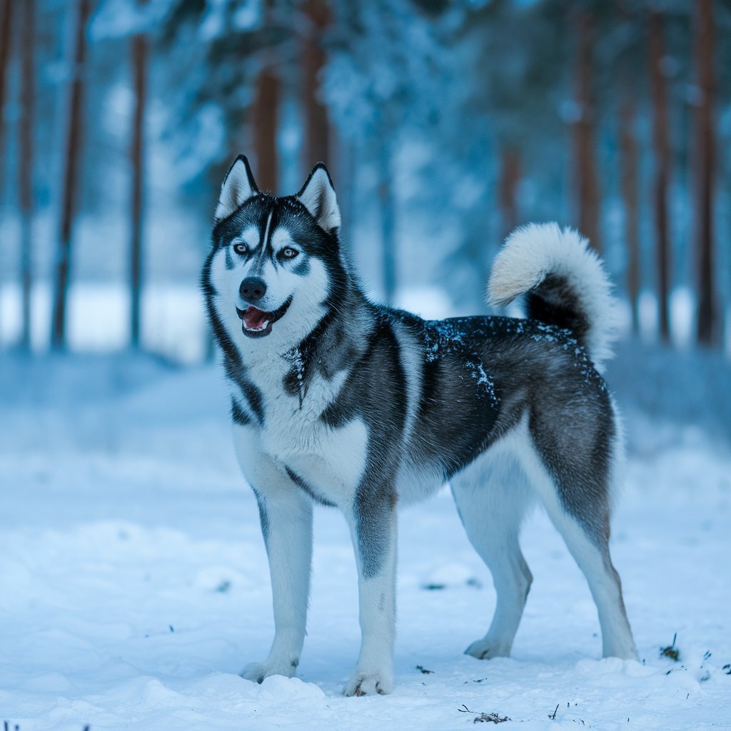 siberian husky dog