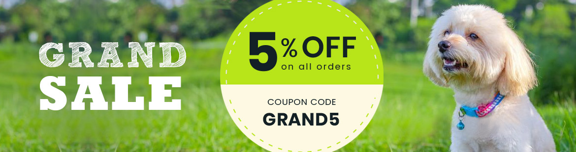 Get 5%  Use Coupon:  GRAND5